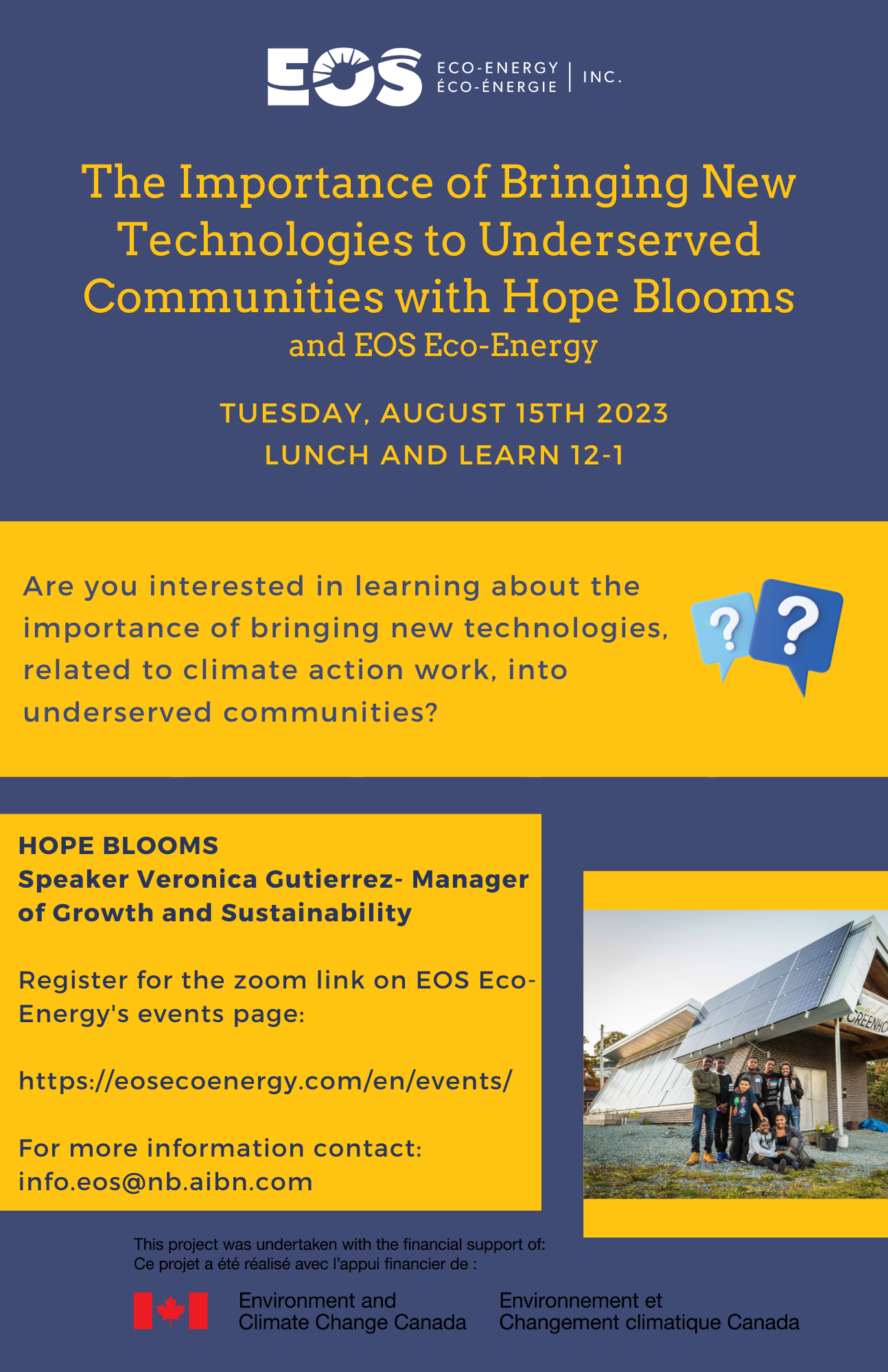 The Importance of Bringing New Technologies to Underserved Communities with Hope Blooms